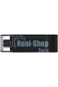 Флешка USB Kingston DataTraveler DT70 (DT70/128Gb), 128Gb, USB Type C, R/W 70/45, черный