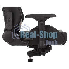 Кресло игровое Knight TITAN черный ромбик эко.кожа с подголов. крестовина металл