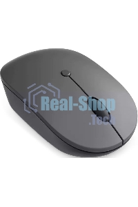 Мышь беспроводная Lenovo Go серый, 2400 dpi, радиоканал, USB-C, кнопки - 3
