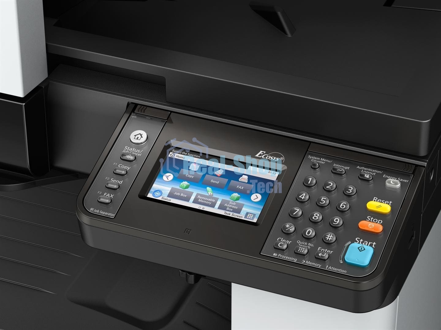 МФУ лазерное Kyocera Ecosys M4125idn (1102P23NL0/NL1), A3, ч/б, печ. до 25 стр/мин. (А4) до 12 стр/мин. (А3), скан. до 50 стр/мин., 1200 x 1200 dpi (печать) 600x600dpi (скан.), USB, RJ-45, NFC, Air Print, Mopria