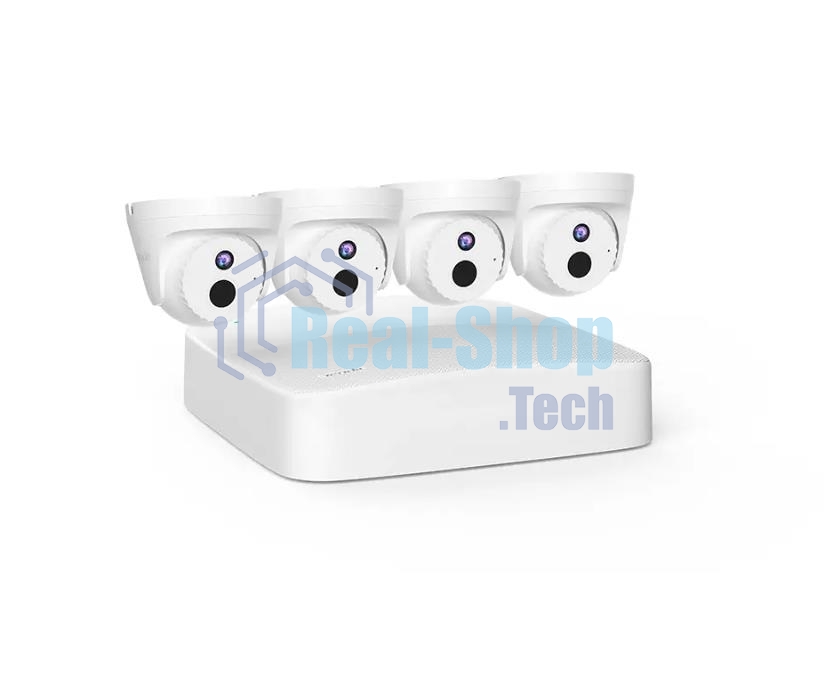 Комплект видеобезопасности Tenda IC7-PRS 4-канальныйPoE HD