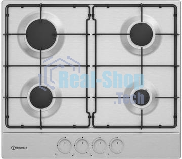 Газовая варочная панель Indesit THPM 641 IX/I нержавеющая сталь