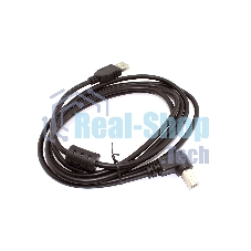 Кабель USB 2.0 на USB-B угол влево 3 м
