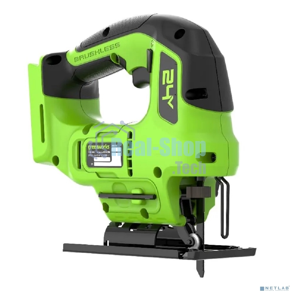 Лобзик электрический аккумуляторный GreenWorks GD24JS90, 24V, бесщеточный без АКБ и ЗУ (3601707)