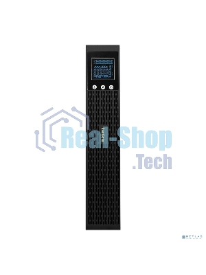 Источник бесперебойного питания Pure Sine Wave ExeGate SinePower UHB-2000.LCD.AVR.1SH.4C13.RJ.USB.2U 2000VA/1600W, LCD, AVR, 1*Schuko+4*C13, RJ45/11, USB, Rackmount 2U/Tower, металлический корпус, черный