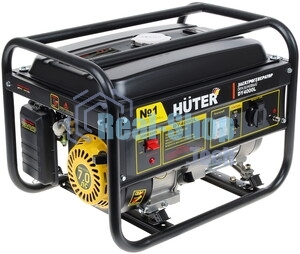 Электрогенератор бензиновый Huter DY4000LX, 3.3 кВт, 68 дБ, 42.2 кг