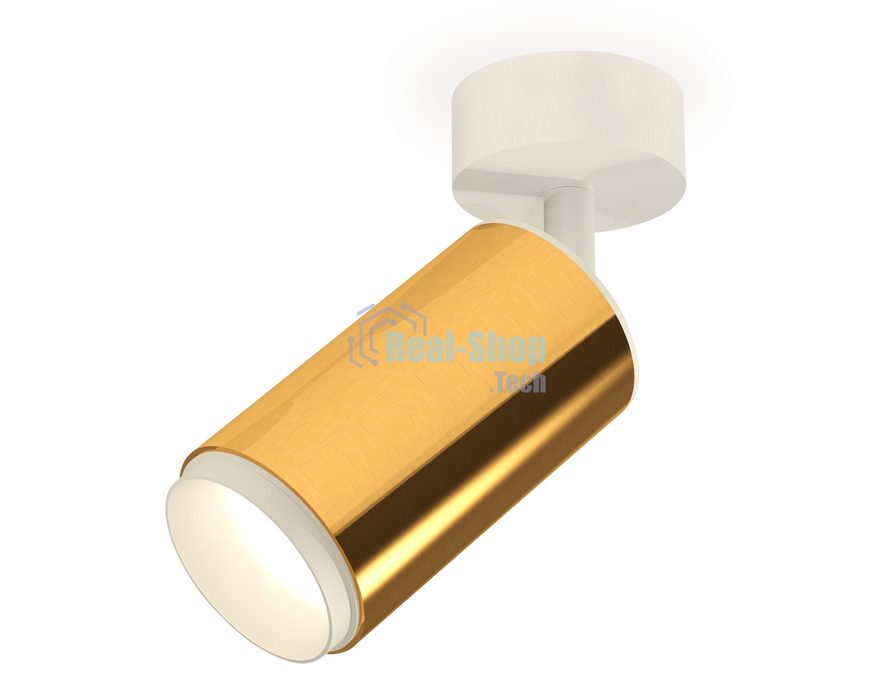 Светильник Ambrella Light XM6327002 PYG/SWH золото желтое полированное/белый песок MR16 GU5.3 (A2202, C6327, N6120)