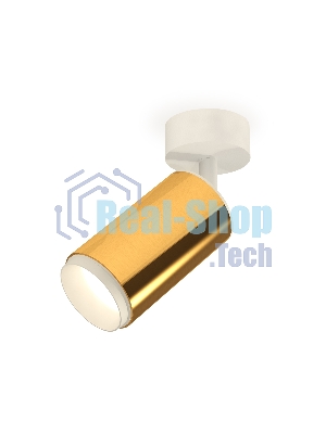 Светильник Ambrella Light XM6327002 PYG/SWH золото желтое полированное/белый песок MR16 GU5.3 (A2202, C6327, N6120)