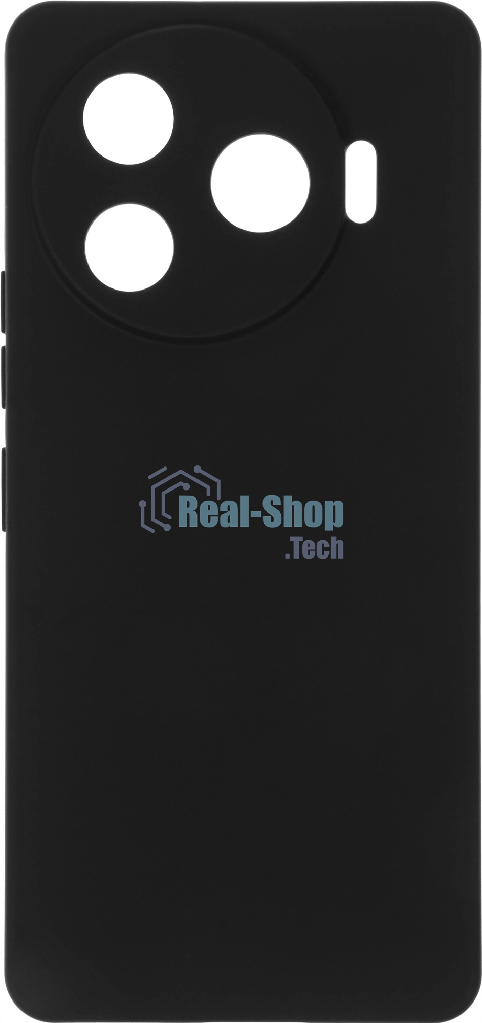 Чехол (клип-кейс) BoraSCO для Tecno Camon 30 Pro Silicone Case черный (73278)