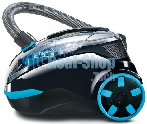 Пылесос Thomas DryBOX черный/синий, 300/1700Вт, уборка сухая, пылесборник контейнер 2.1 л