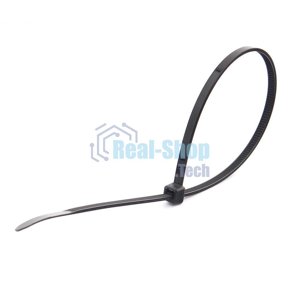 Стяжки NYT-250x3.6В пластиковые 250 мм х 3.6 мм, черные (100 шт.)