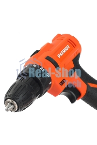 Дрель-шуруповерт Patriot BR 187UES, Аккумуляторная, 18В, 2 АКБ, Кейс