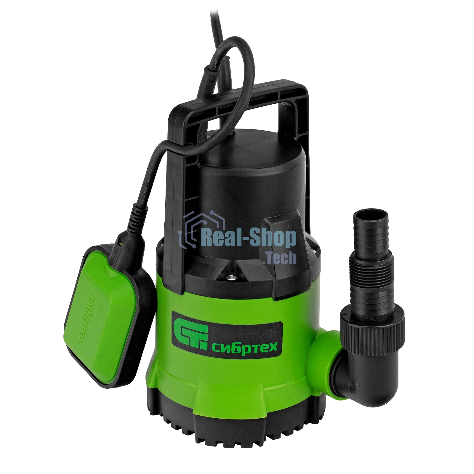 Дренажный насос Сибртех для чистой воды СДН300-5 300 Вт напор 65м 6500 л/ч