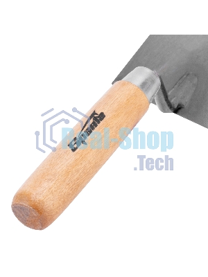 Кельма бетонщика стальная Sparta 160 мм, деревянная ручка