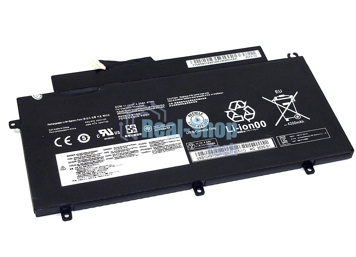 Аккумуляторная батарея для ноутбука Lenovo ThinkPad T431s11.1V 4250mAh Orig