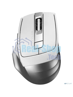 Мышь беспроводная A4Tech Fstyler FB35S белый, 2000 dpi, Bluetooth / USB, Bluetooth / радиоканал, кнопки - 6