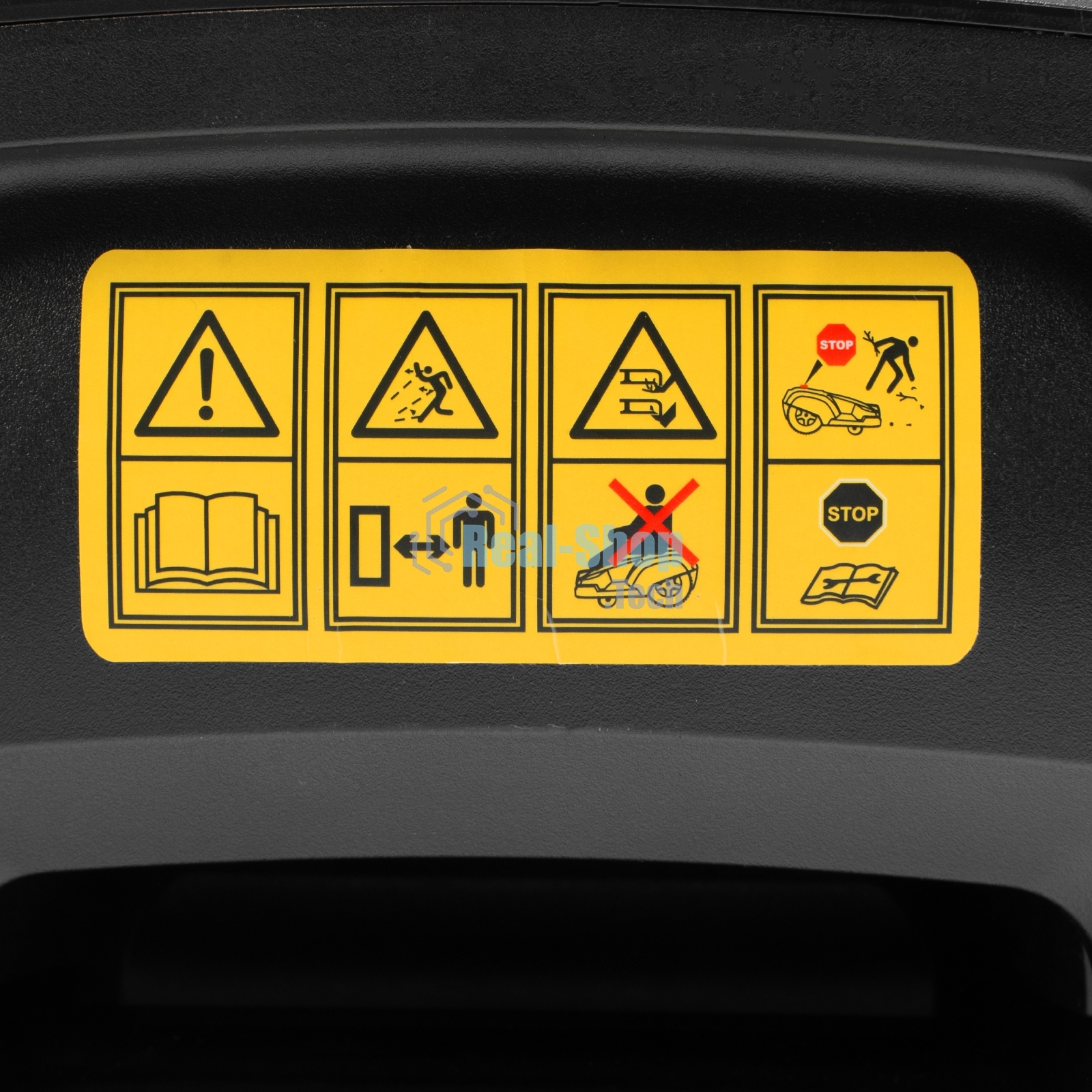 Робот-газонокосилка Denzel Grass Master 1000, ультразвуковой датчик, 3 Ач, LCD дисплей, Wi-Fi