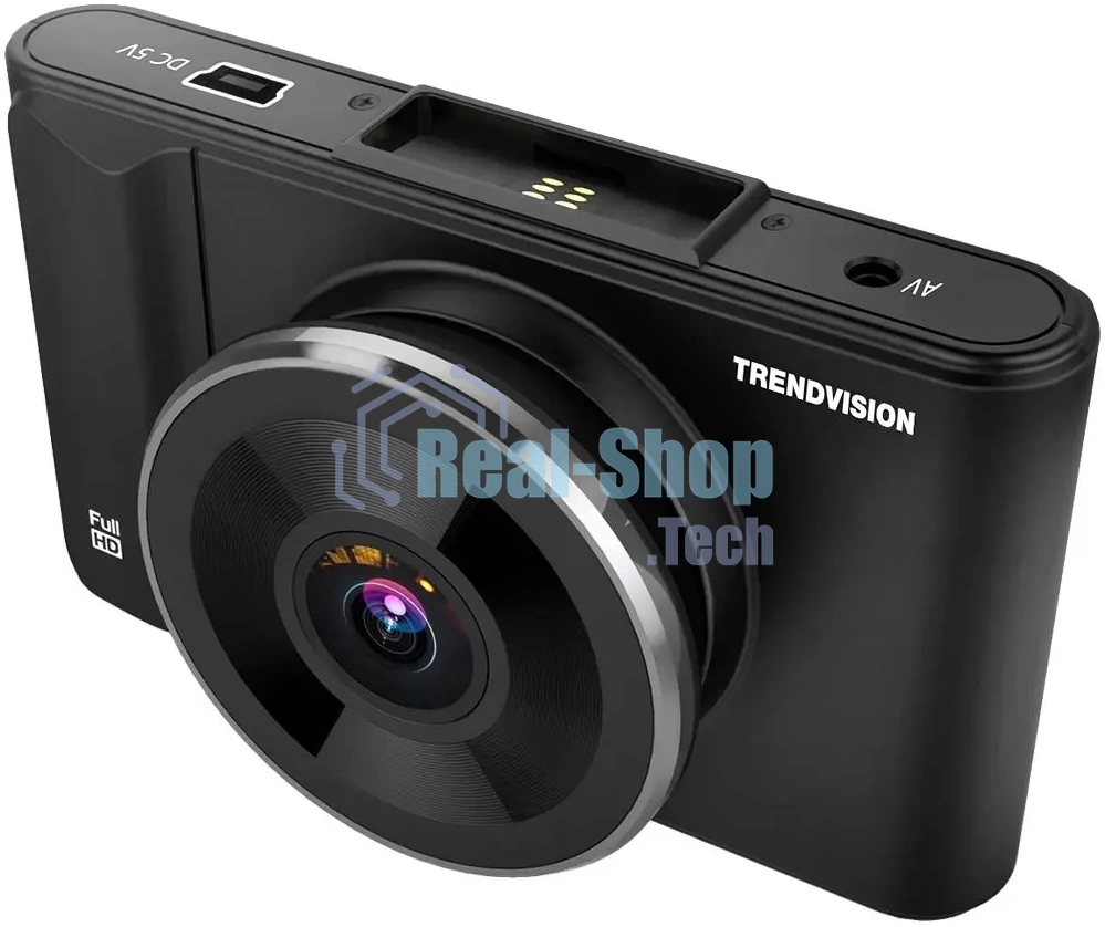 Видеорегистратор TrendVision VICTORY DUAL черный 2Mpix 1080x1920 1080p 170гр. GPS GP6248