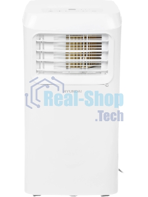 Кондиционер мобильный Hyundai HPAC-09-2 9000 BTU, 25 м², 64 дБ, охлаждение, осушение, белый