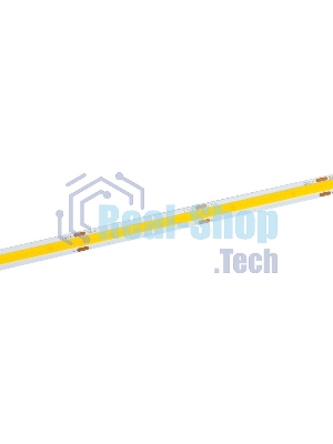 Лента светодиодная 5м COB 480LED/м 11Вт/м IP20 ширина 8мм 24В теплый белый