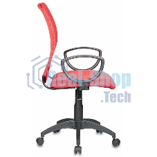 Кресло компьютерное Бюрократ Ch-599/R/TW-97N спинка сетка красный TW-35N, сиденье красный TW-97N