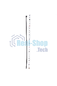 Стяжки NYT-250x3.6В пластиковые 250 мм х 3.6 мм, черные (100 шт.)