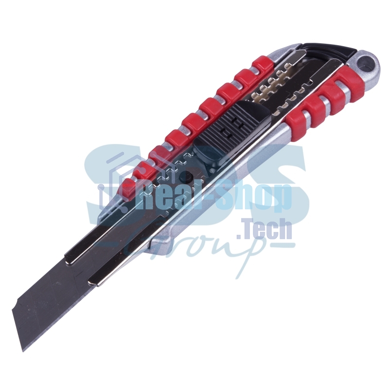 Нож с перовым лезвием 5 запасных лезвий (скальпель) Rexant