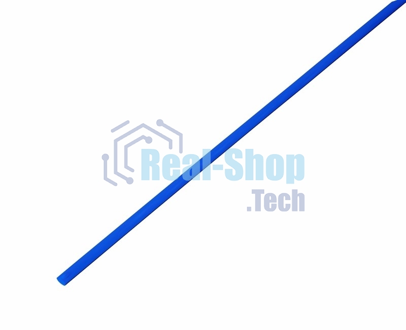 Трубка термоусадочная 3.0/1.5 1м син. Rexant 20-3005