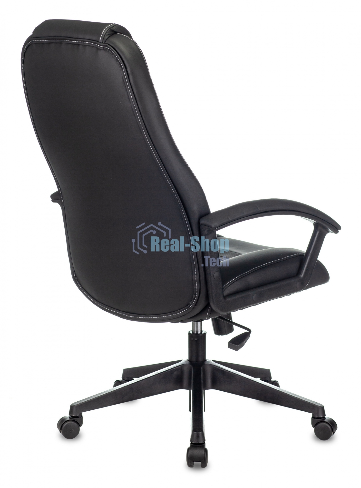 Кресло игровое Zombie 8 черный, искусственная кожа, крестовина пластик