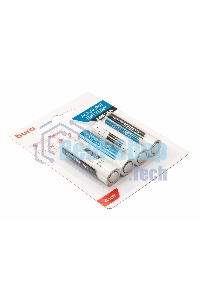 Батарея Buro Alkaline LR6 AA (4шт) блистер