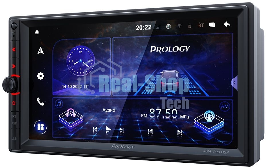 Автомагнитола Prology MPA-220 DSP, 2 DIN, 7