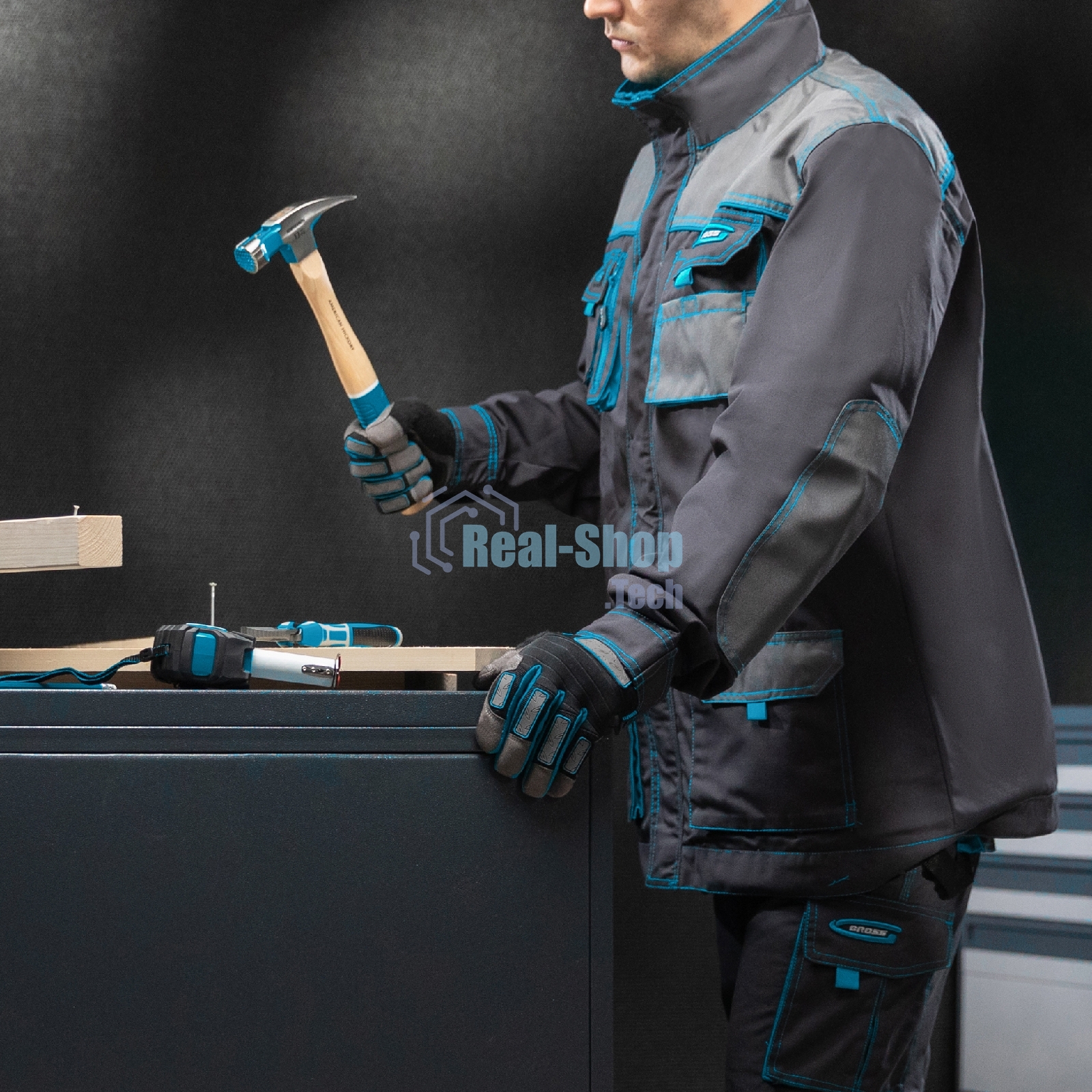 Куртка профессиональная рабочая Gross 90346 размер XXXL