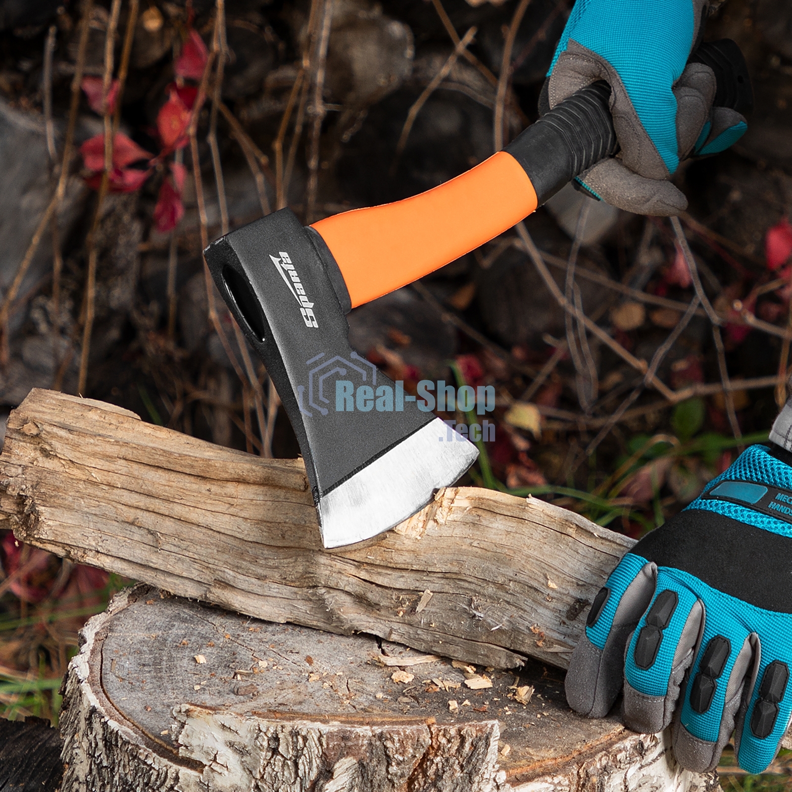 Топор Sparta 800 г, фибергласовое топорище