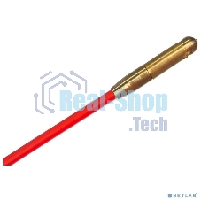 Протяжка кабельная Rexant (мини УЗК в бухте), стеклопруток, d=3,5 мм 50 м, красная