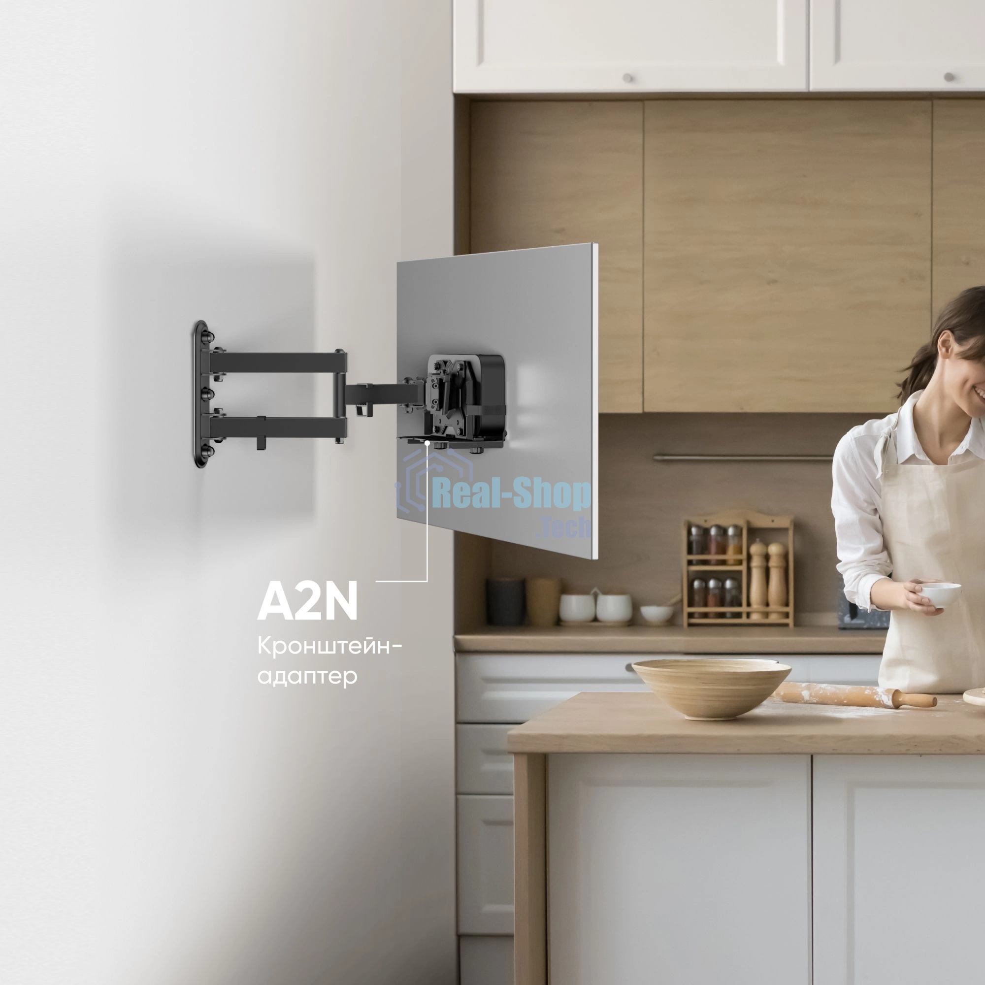 Кронштейн ONKRON A2N для mini PC, черный