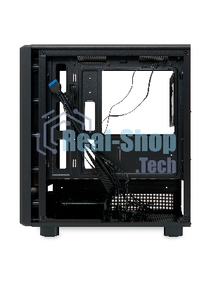 Компьютерный корпус HSPD M310, Mesh Mini-tower, черный, TG, 0.4 SPCC, 3x120мм ARGb mATX, mITX 180/280/160мм 1x2.5