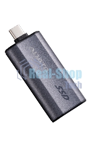 Внешний SSD ADATA SC750, 500 Gb, USB 3.2 Gen 2 Type-C, R/W 1050/1000, черный