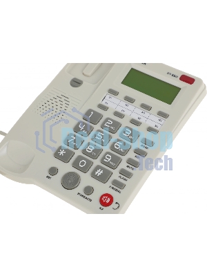 Телефон проводной Ritmix RT-550 белый/серый