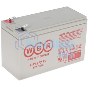 Батарея WBR GP 1272 12V 7.2Ah