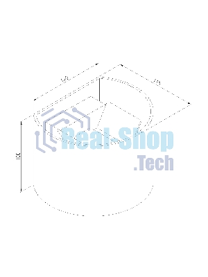 1518 TECHNO LED / Светильник садово-парковый со светодиодами BLADE белый