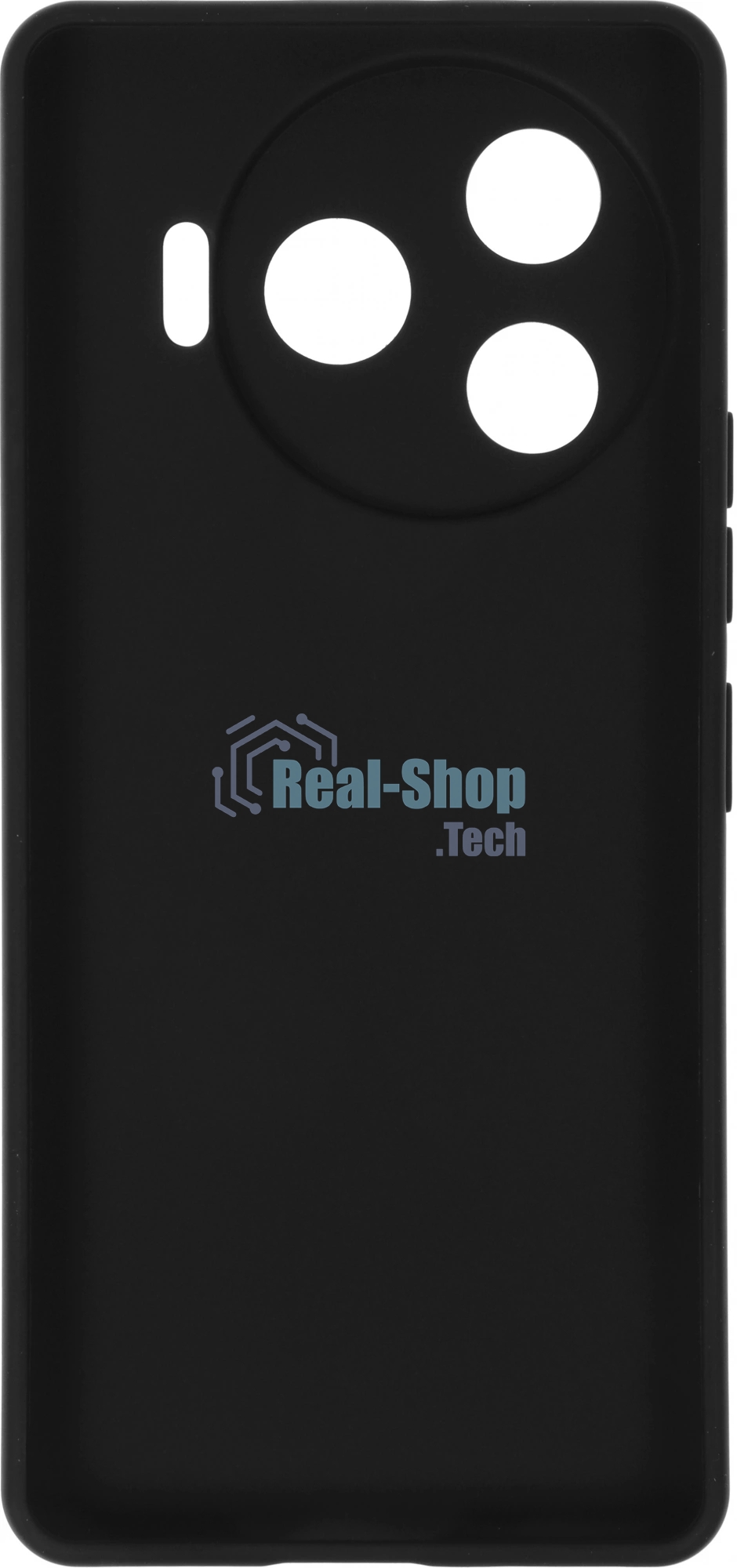 Чехол (клип-кейс) BoraSCO для Tecno Camon 30 Pro Silicone Case черный (73278)