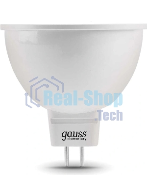 Лампа светодиодная Gauss 13529 LED Elementary MR16 GU5.3 9Вт 4100К