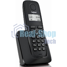 Радиотелефон Dect Gigaset A116 черный АОН