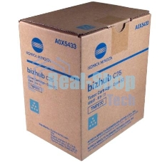 Тонер-картридж Konica-Minolta bizhub C25 синий TNP-27C