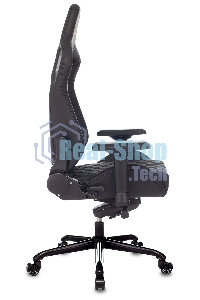 Кресло игровое Knight TITAN черный ромбик эко.кожа с подголов. крестовина металл