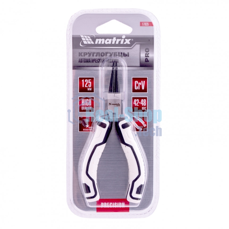 Круглогубцы Matrix Mini, 125 мм, авторазжим, PRO