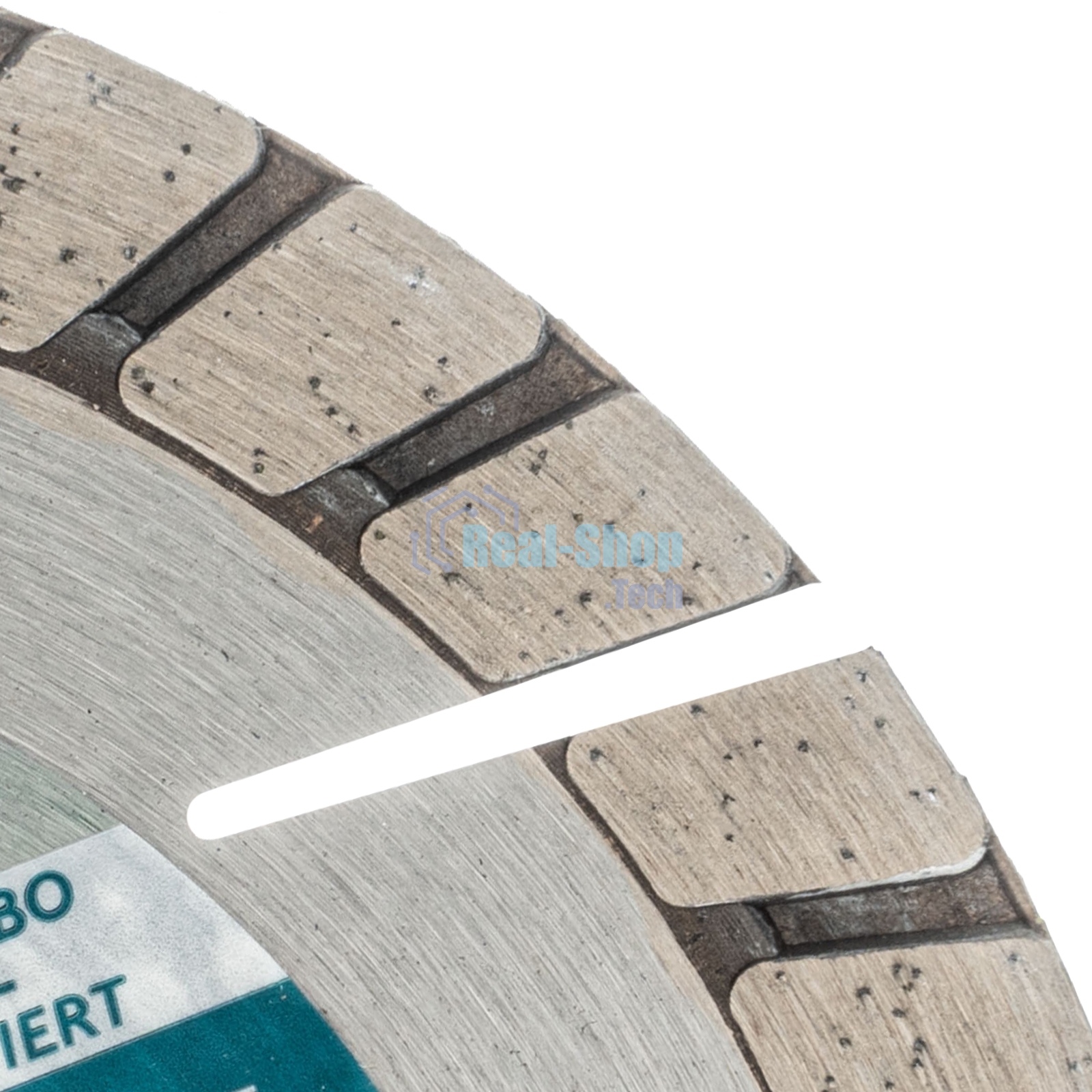 Диск алмазный Gross ф125х22,2 мм, турбо-сегментный, сухое резание