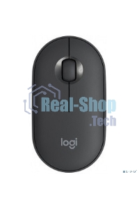 Мышь беспроводная Logitech Pebble M350 графитовый, 1000 dpi, радиоканал, Bluetooth, USB, кнопки - 3