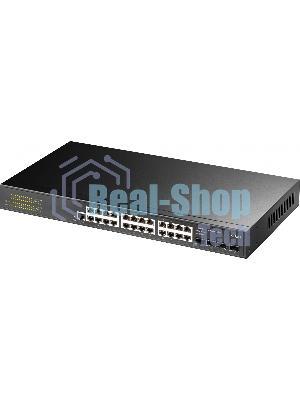 Коммутатор Cudy GS2024S2, 24×1 Гбит/с, 4×1 Гбит/с SFP