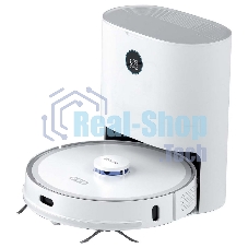 Робот-пылесос Roidmi Smart Robot Vacuum and Mop Cleaner H30Plus белый, 52 Вт, 5200 мА·ч, уборка сухая/влажная, пылесборник контейнер 0.25 л